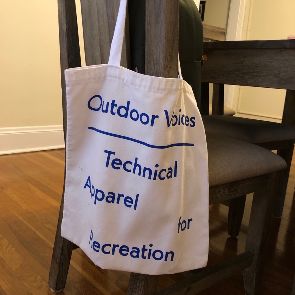 OV Outdoor Voices tote bag 👜